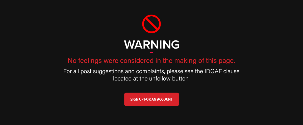 IDGAF